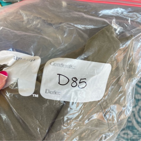 Loft Olive Green Drawstring Mini Skirt - Picture 9 of 9